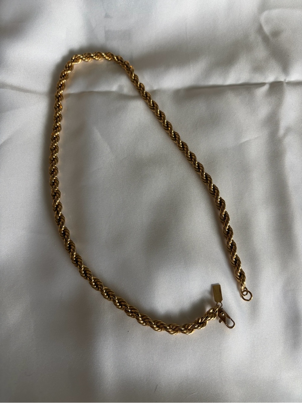 Vintage Monet rope necklace